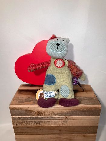 MR62 doudou chat moulin Roty