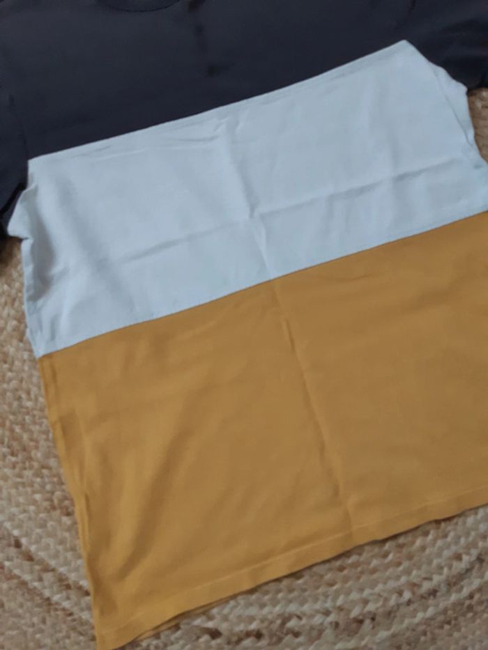 Tee shirt tricolore XS Kiabi - photo numéro 4