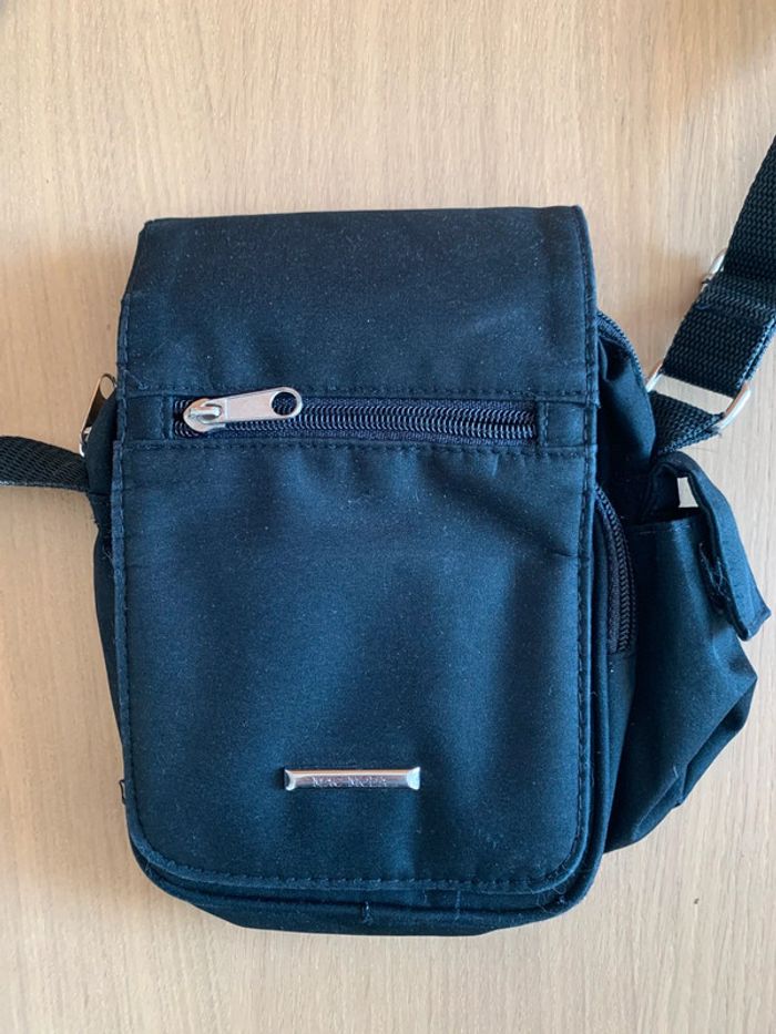 Sacoche homme en toile  Mac Moda - photo numéro 2