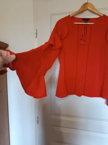 Blouse rouge