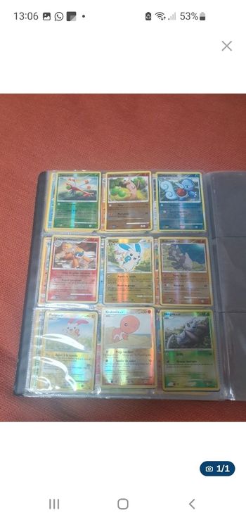 Carte pokemon édition 2009