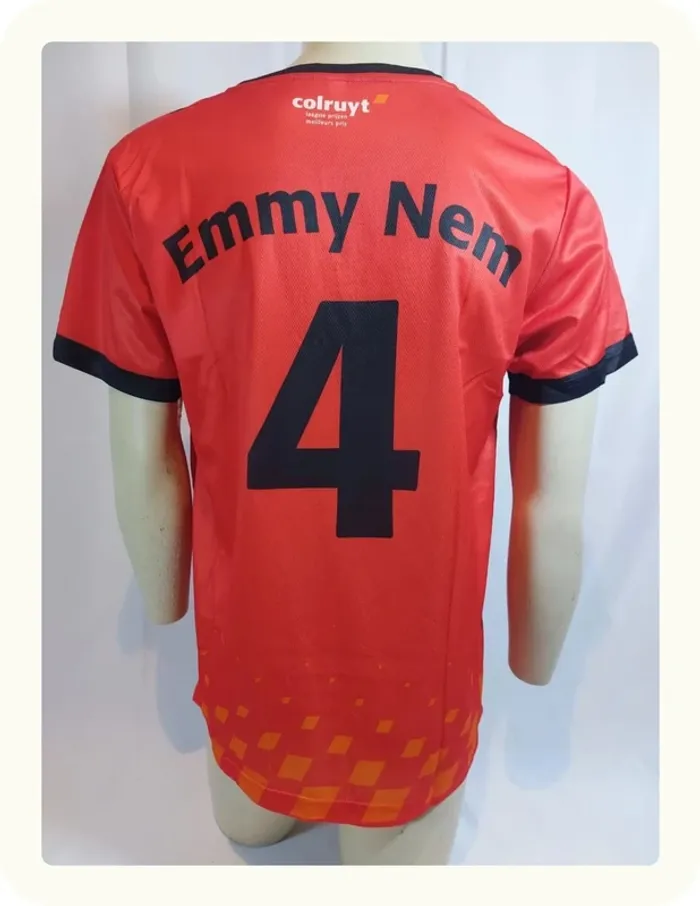 Maillot de football publicitair Colruyt Emy Nem Taille XL - photo numéro 3