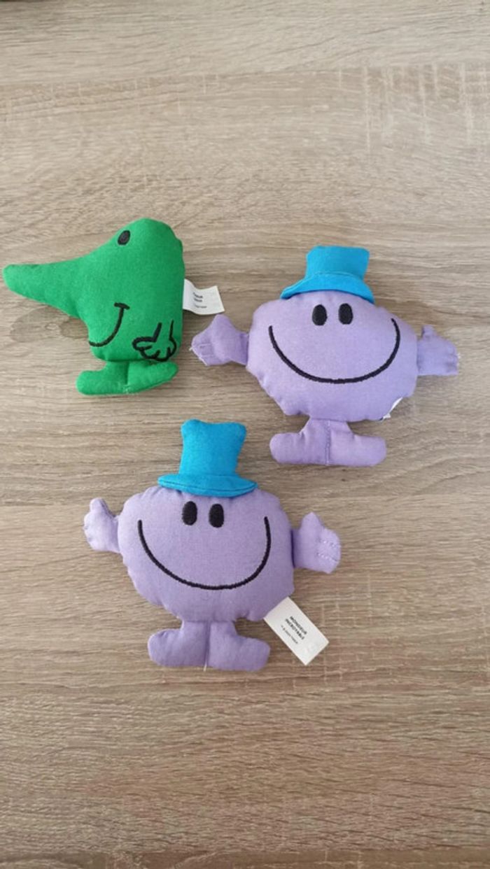 figurines peluche monsieur madame
