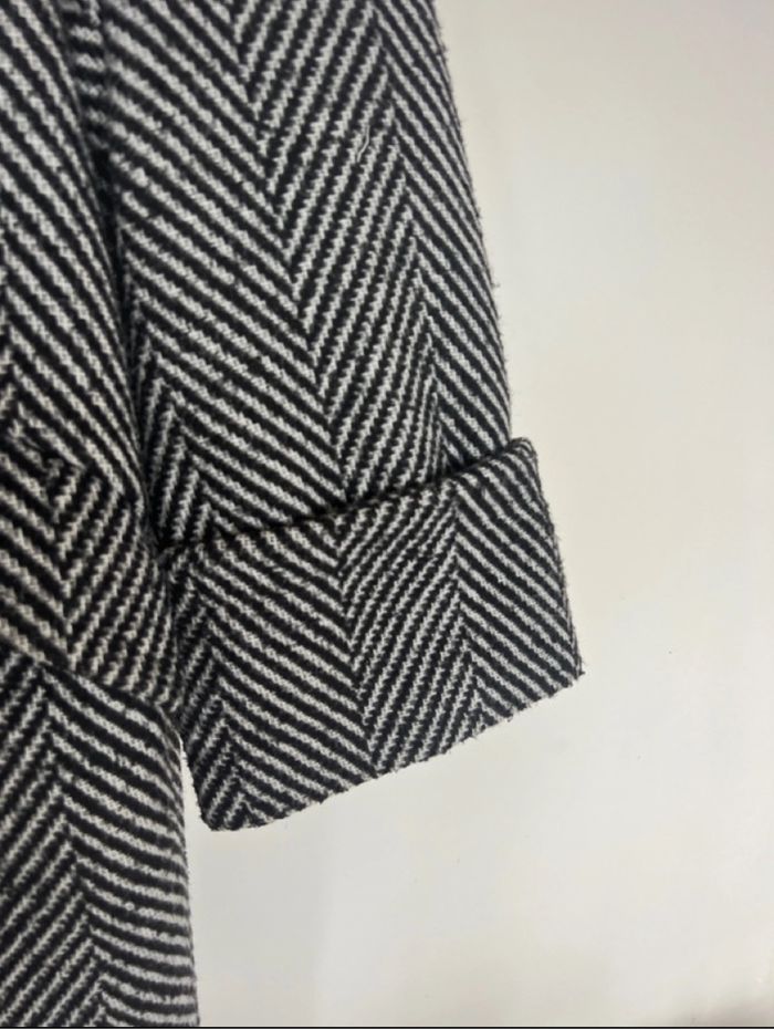 Manteau Zara long S oversize noir en très bon état - photo numéro 6