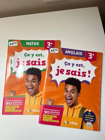 Lot cahier vacances