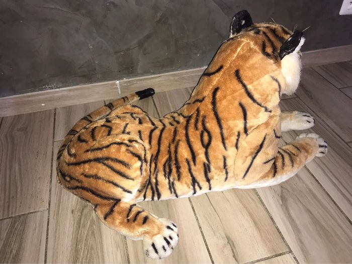 grosse peluche tigre - photo numéro 4