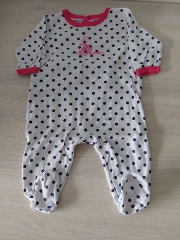 Grenouillère à poids fille 3 mois