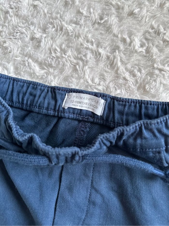 Pantalon bleu marine 12/18 mois - photo numéro 3
