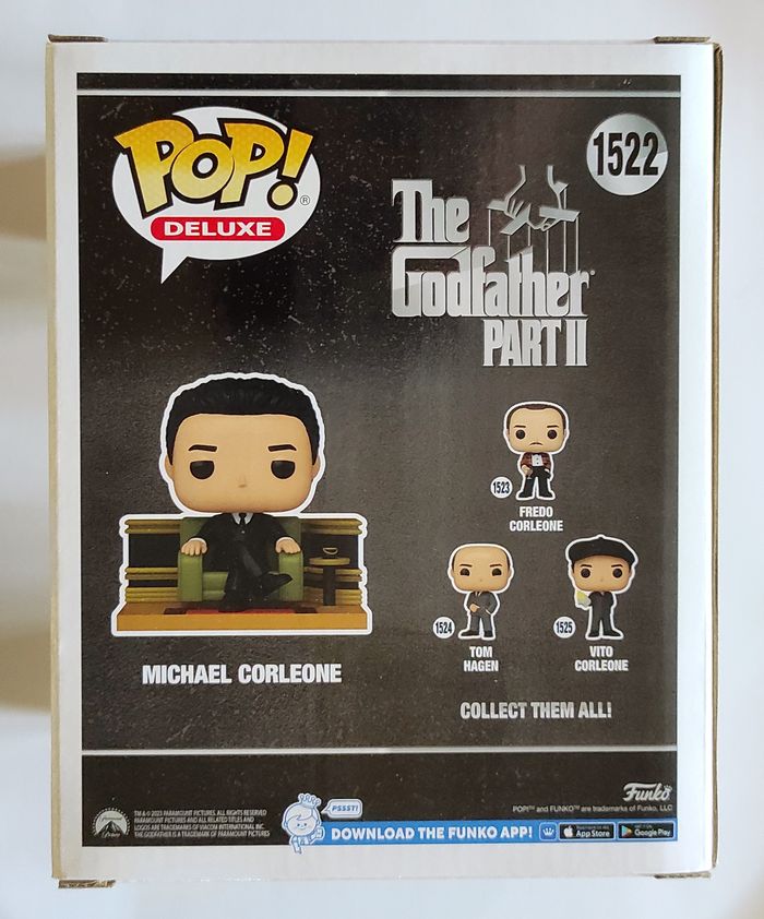 Funko POP Michael Corleone #1522 Deluxe - The Godfather II - Le Parrain 2 - Figurine Vinyle - photo numéro 3