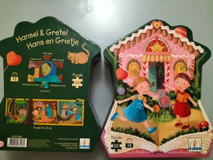 Puzzle Ancel et gretel de chez djeco - photo numéro 2