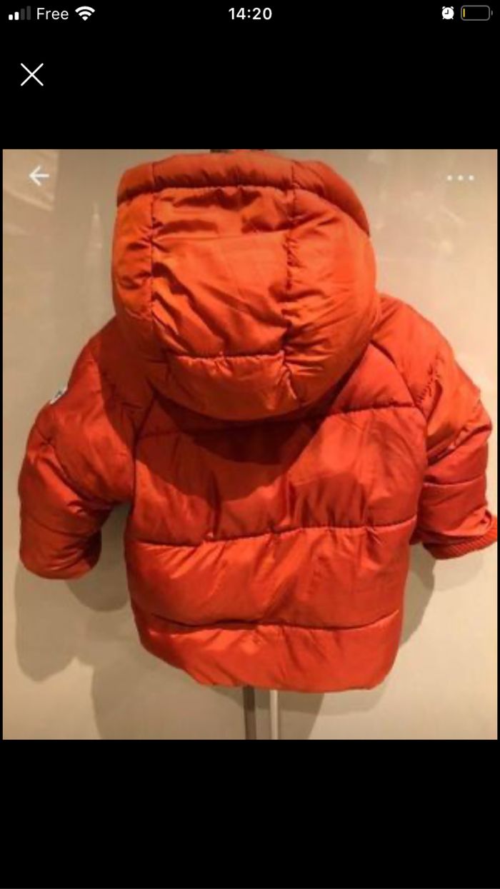 Manteau hiver garçon 12 mois - photo numéro 2