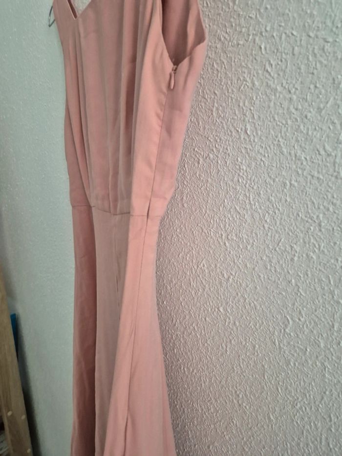 Robe mi-longue rose Mango - photo numéro 4