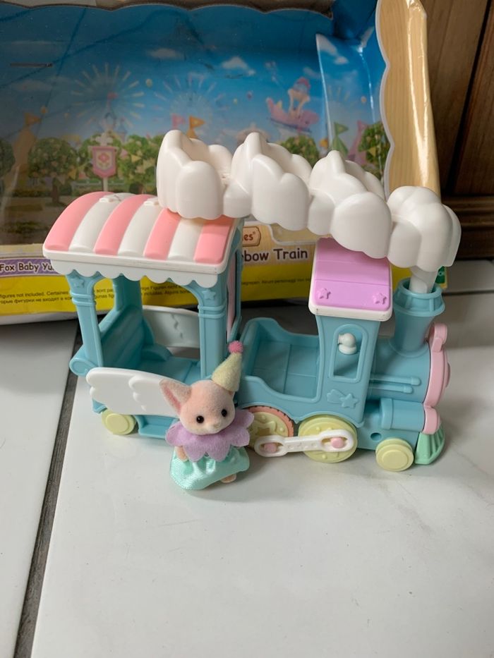 Le petit train fennec Sylvanian - photo numéro 2