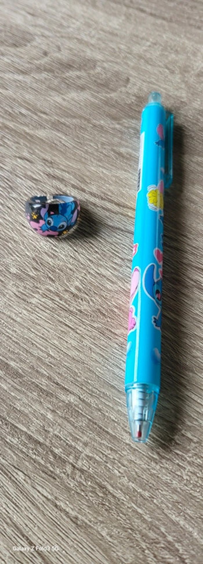 Sylos et bague enfant Stitch