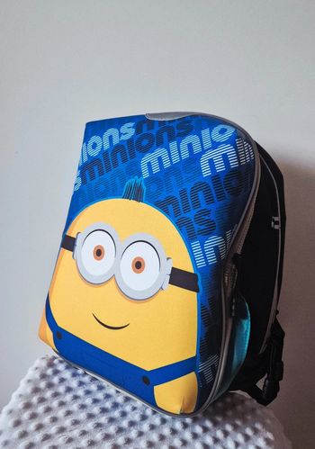 Sac d’école évolutif base + face minion Neuf
