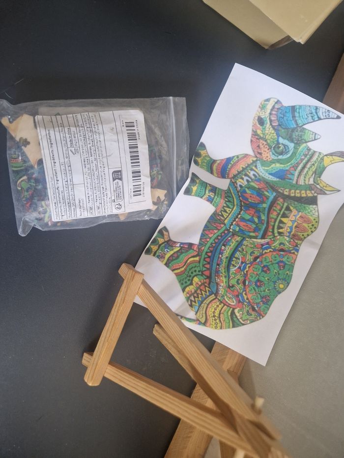 Puzzle en bois - photo numéro 2