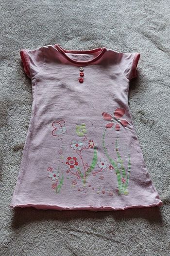 Chemise de nuit manches courtes été fille 3 ans