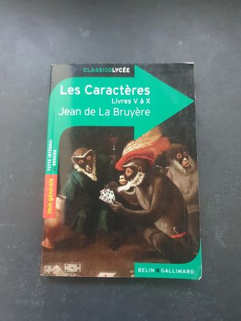 Les caractères