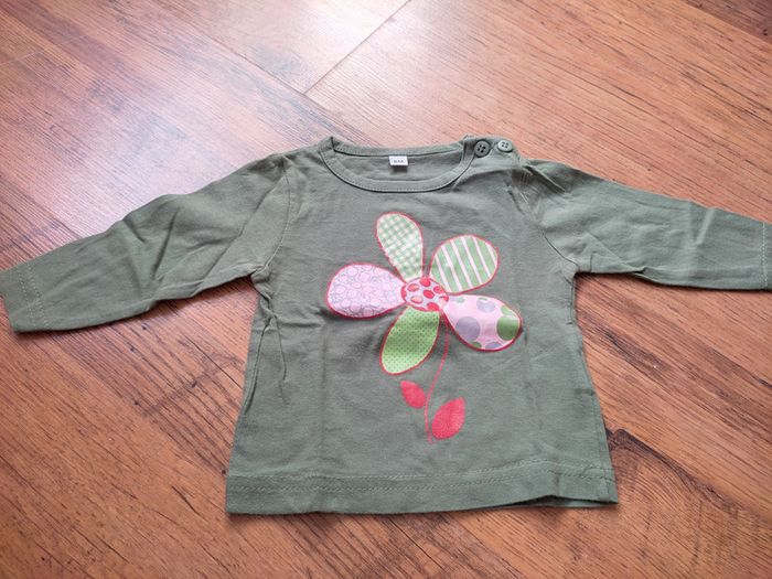 🌺 gros Lot de 14 tee shirts manches longues 6 mois🌺 - photo numéro 11