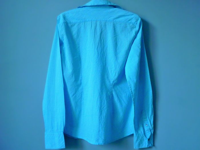 Chemise femme Mexx 38 M TBE carreaux bleu manches longues - photo numéro 4