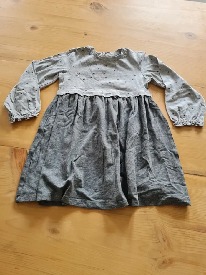 Robe manche longue Tee-shirt 24 mois