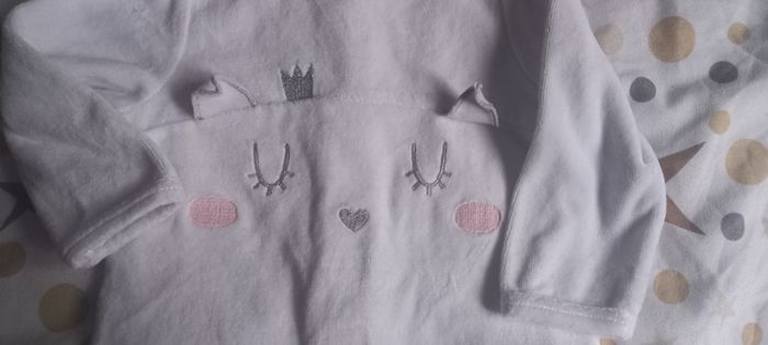 Pyjama velours 6 mois - photo numéro 2