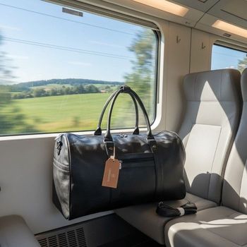 Sac de voyage en cuir pu lisse haute qualitie