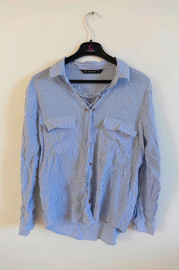 C49 chemise rayé Zara M