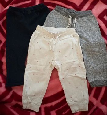 Lot de 3 joggings fille