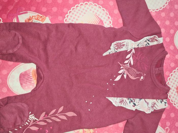 Ensemble 3 pièces petit béguin 3 mois - photo numéro 4