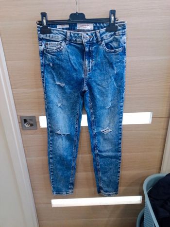 Pantalon Jean troué Skinny - Fille - Taille 30 idéal 10 ans