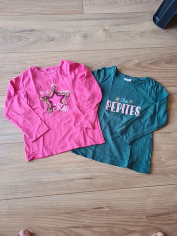 2 t-shirts ML 3 ans