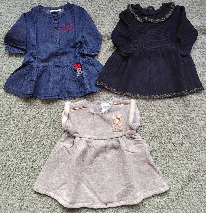 Lot de 3 robe