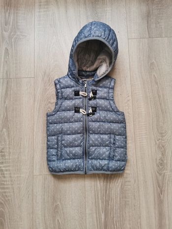 Doudoune sans manche obaibi 18 mois