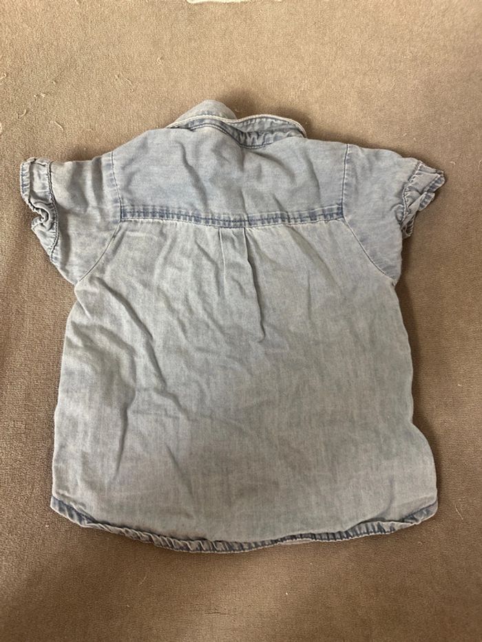 Chemise manches courtes 6 mois - photo numéro 3