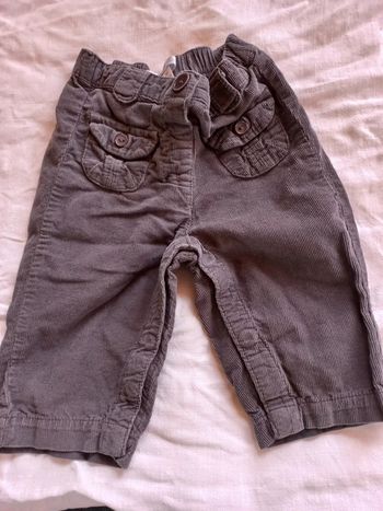 Pantalon velours