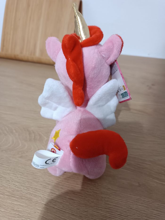 Peluche licorne rose Fizzy – neuve avec étiquette - photo numéro 5