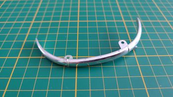 Pare-chocs arrière pièce détachée miniature Maisto Bmw 502 1955 1/18 1/18e 1/18ème #C63