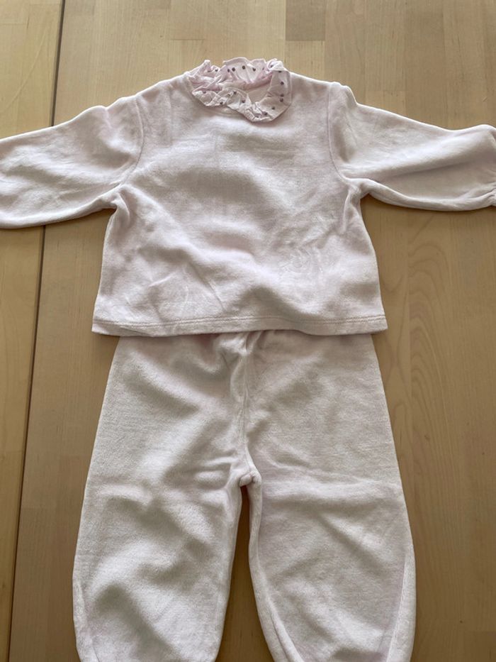 Lot de 2 pyjamas 2 pièces fille en 12 mois - photo numéro 4