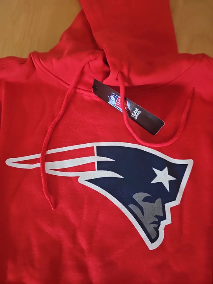 🔥Sweat à capuche Fanatics "New England Patriots" T.M 🏈 - photo numéro 7