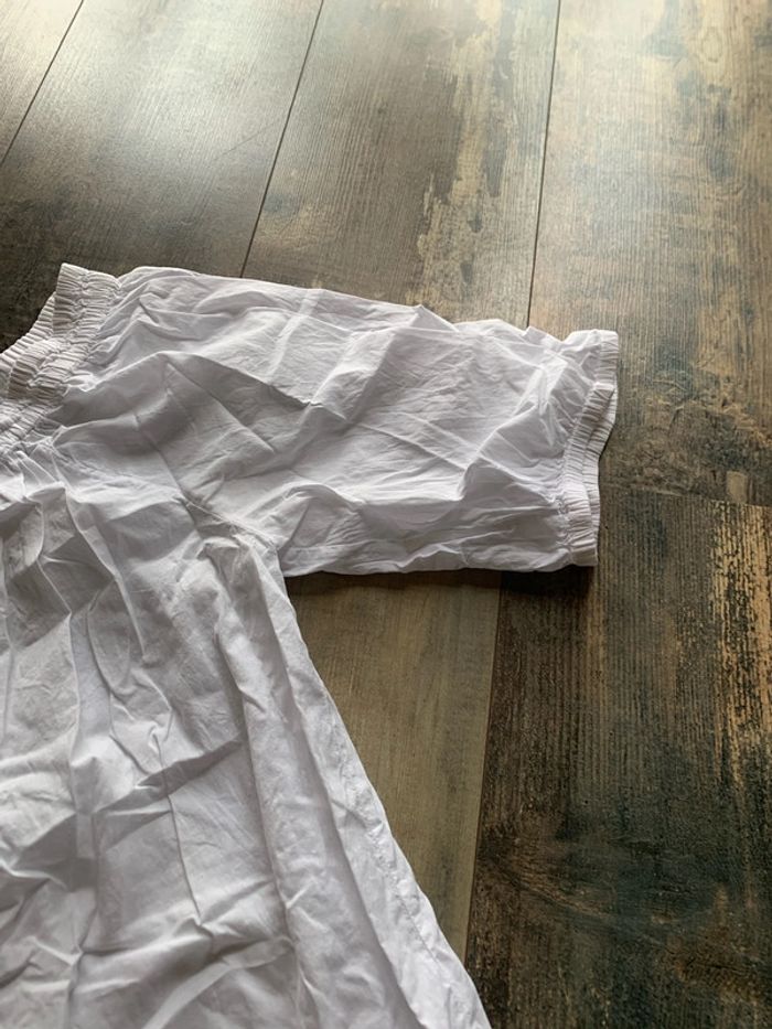Blouse manches courtes épaules dénudées - photo numéro 6