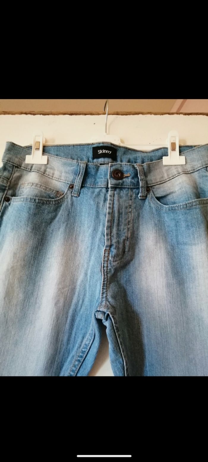Jean Skinny bleu. Taille W 32/L 30 ( 42). - photo numéro 6