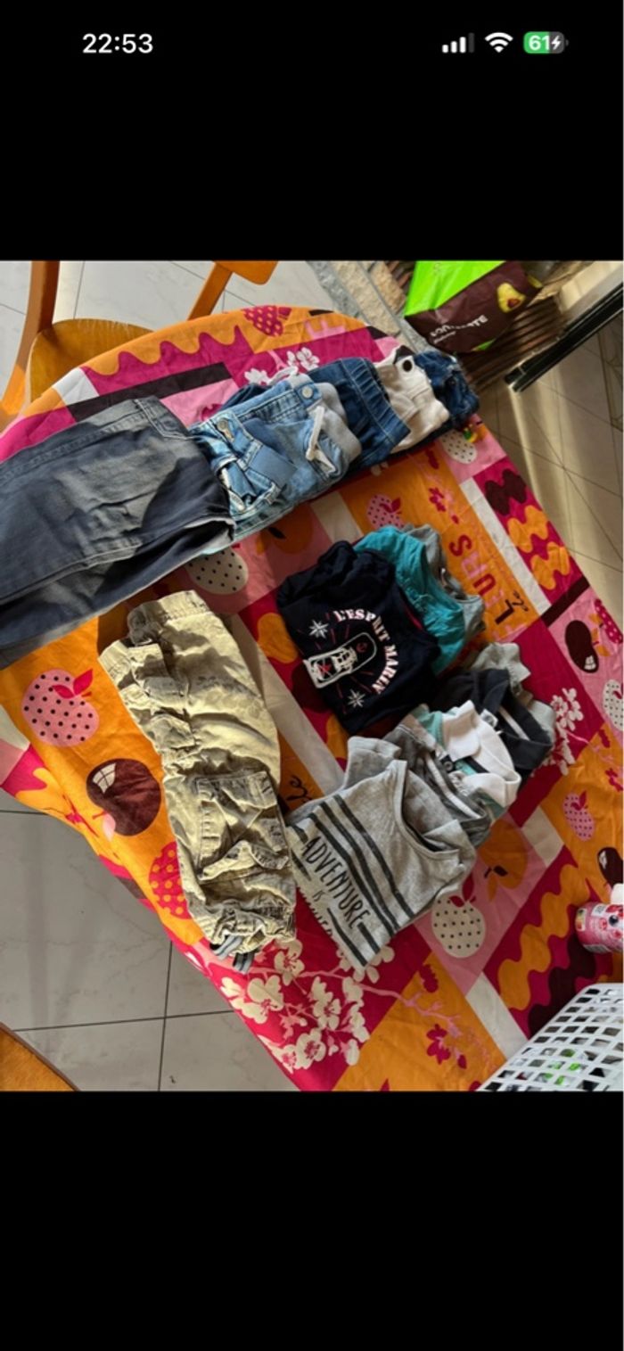 Lot vêtements 4 ans