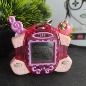 Littlest Pet Shop Digital Care For Me Pets OwlTamagotchi 2006 #geektradelpshibou