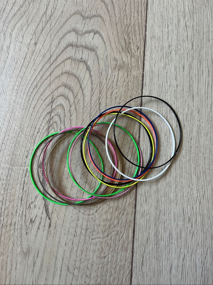 Bracelets multicolores
