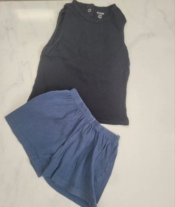 Ensemble débardeur short 24mois