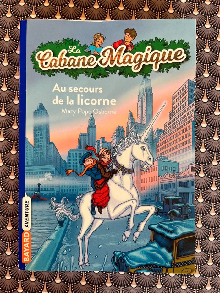 Livre cabane magique - Au secours de la licorne
