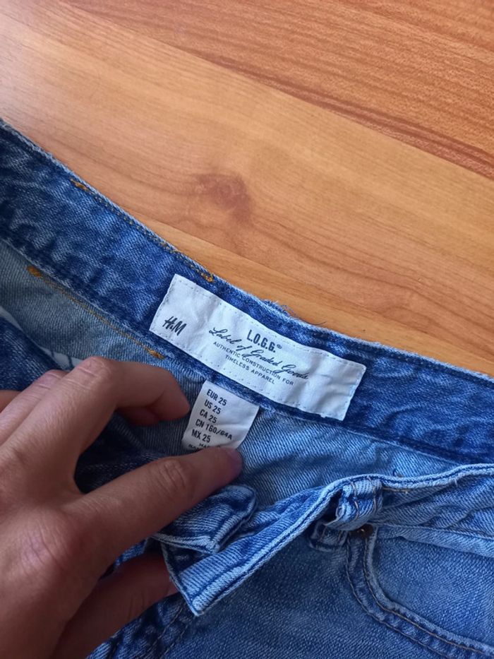 Short en jean taille 34 h&m - photo numéro 5