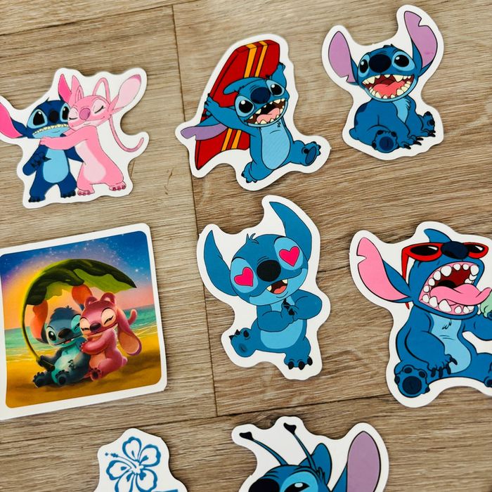 Autocollant Stitch décoration chambre fille garçon cadeau stickers angel ohana - photo numéro 3