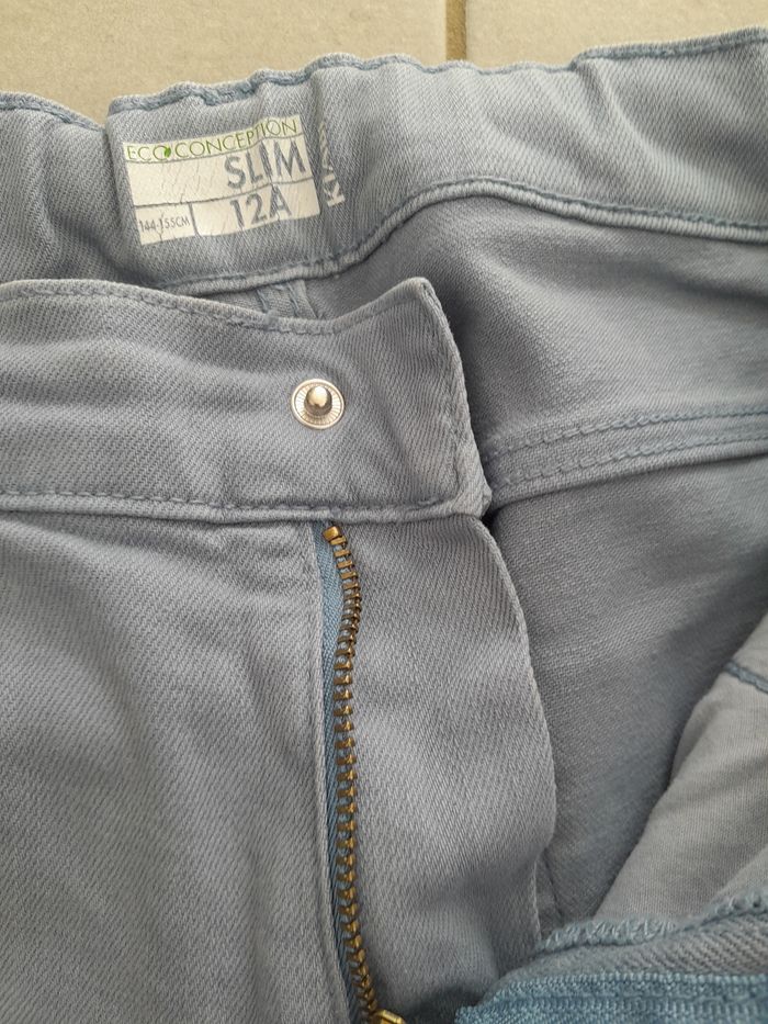 Pantalon garçon 12 ans bleu - photo numéro 6
